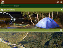 Tablet Screenshot of nhstateparks.org